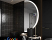 Poolringikujuline maagiline peegel LED valgustatud A222 Google