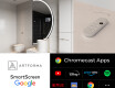 LED valgustatud poolringikujuline peegel SMART A223 Google A223 Google #2