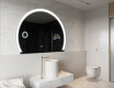 SMART poolringikujuline vannitoa peegel LED W222 Google #5