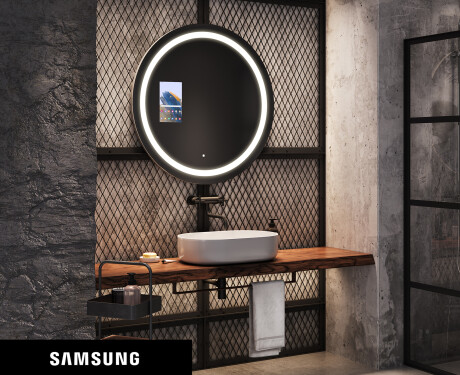 Ümmargune Magic Mirror LED valgustatud L33 Samsung Samsung