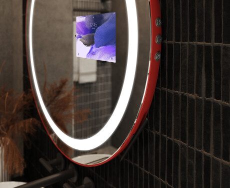 Ümmargune Magic Mirror LED valgustatud L33 Samsung Samsung #3