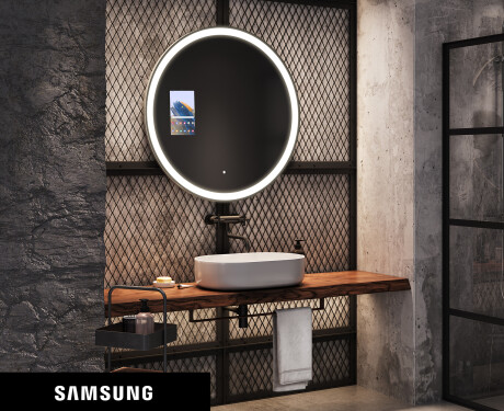 Ümmargune Magic Mirror LED valgustatud L76 Samsung Samsung