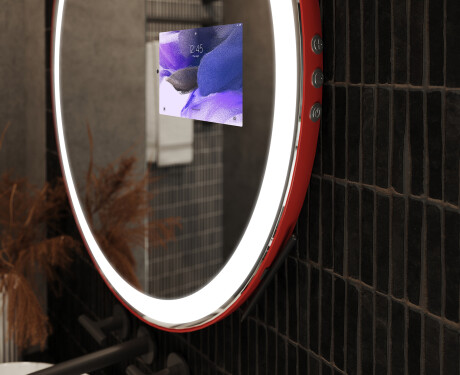 Ümmargune Magic Mirror LED valgustatud L76 Samsung Samsung #3