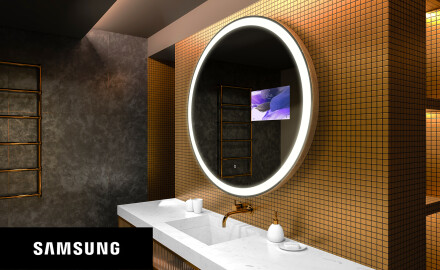 Ümmargune Magic Mirror LED valgustatud L76 Samsung Samsung