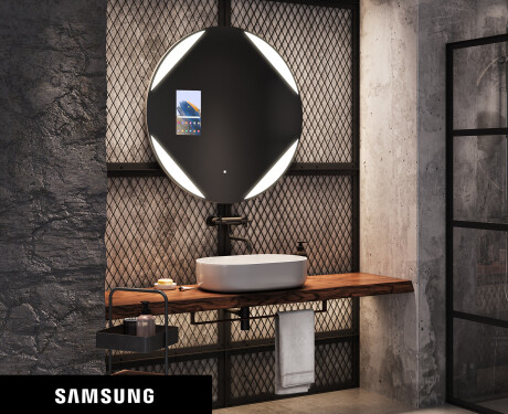 LED valgustatud ümmargune Mirorr SMART L114 Samsung Samsung LED valgustatud ümmargune Mirorr L114 Samsung