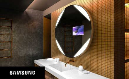 LED valgustatud ümmargune Mirorr SMART L114 Samsung Samsung LED valgustatud ümmargune Mirorr L114 Samsung