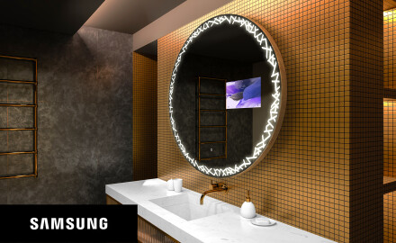 SMART ümmargune vannitoa peegel LED L115 Samsung SMART ümmargune vannitoa peegel LED L115 Samsung