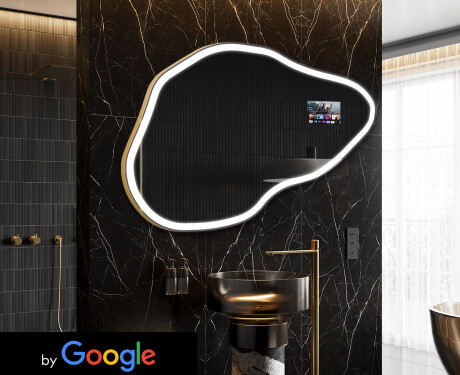 SMART ebaregulaarne vannitoapeegel LED P222 Google