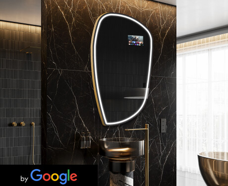 SMART ebaregulaarne vannitoapeegel LED I223 Google