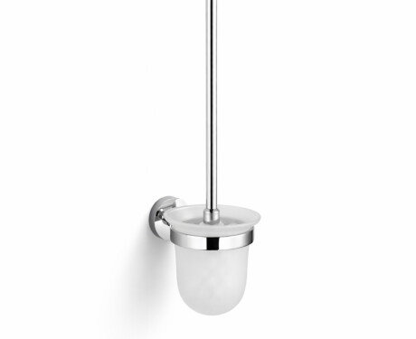 CLASSIC – riputatav WC-harjahoidja / mattklaas / kroom