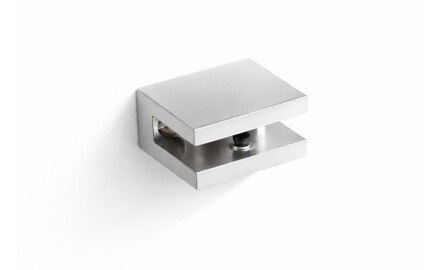 CLASSIC – klaasriiulite kinnitusklamber 07.80160/50/40/30 – 2 tk / kroom