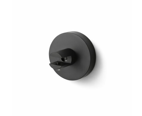 CLASSIC – klaasriiulite kinnitusklamber koos rosetiga 07.80160/50/40/30 – 2 tk / mattmust