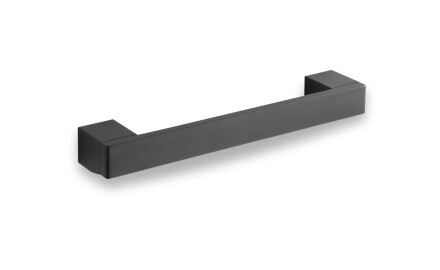 Sirge vannitoakäepide, 28 cm / mattmust