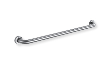 Toetuskäepide puuetega inimestele, Ø32, sirge, STANDARD – 80 cm / harjatud teras
