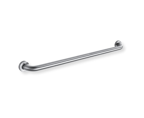 Toetuskäepide puuetega inimestele, Ø32, sirge, STANDARD – 80 cm / harjatud teras