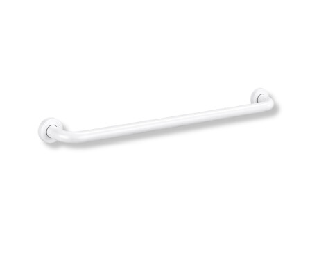 Toetuskäepide puuetega inimestele, Ø32, sirge, STANDARD – 80 cm / roostevaba teras, mattvalge