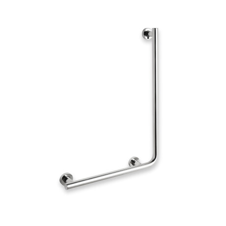 Toetuskäepide puuetega inimestele Ø32 STANDARD tüüp L, 55 x 77 vasakpoolne / poleeritud roostevaba teras #1