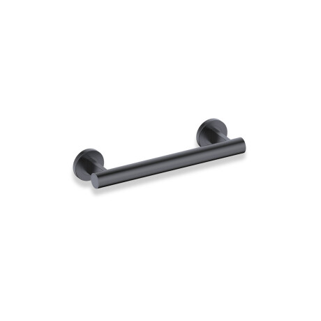 Puudega inimeste tugikäepide Ø32, sirge, PREMIUM – 30 cm / roostevaba teras, mattmust #1