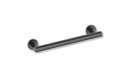Toetuskäepide puuetega inimestele, Ø32, sirge, PREMIUM – 40 cm / roostevaba teras, mattmust