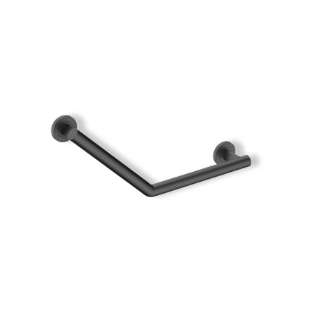 Toetuskäepide puuetega inimestele, Ø32, 135° nurgaga, PREMIUM / roostevaba teras, mattmust #1