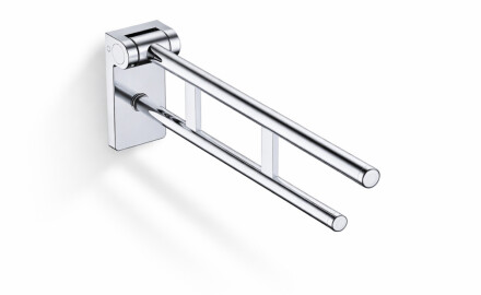 Puudega inimeste abikäepide Ø32, kallutatav, PREMIUM – 70 cm / poleeritud roostevaba teras