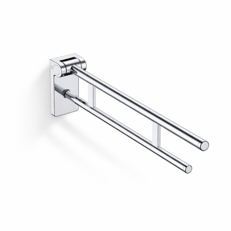 Puudega inimeste abikäepide Ø32, kallutatav, PREMIUM – 80 cm / poleeritud roostevaba teras #1