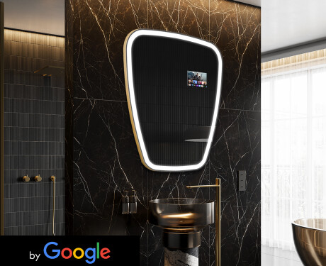 SMART ebaregulaarne vannitoapeegel LED Z222 Google