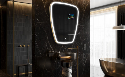 SMART ebaregulaarne vannitoapeegel LED Z222 Google