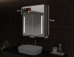 Nutikas LED valgustatud peegelkapp - L02 Sarah 66,5 x 72cm #3