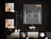 Smart LED valgustatud peegelkapp - L55 Sarah 66,5 x 72cm Smart LED valgustatud peegelkapp - L55 Sarah 66,5 x 72cm #6