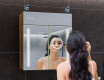 LED valgustatud peeglikapp - L02 Emily 66,5 x 72cm #7