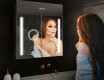LED valgustatud peeglikapp - L02 Emily 66,5 x 72cm #9