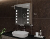 LED valgustatud peeglikapp - L03 Emily 66,5 x 72cm #2