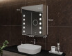 LED valgustatud peegelkapp - L06 Emily 66,5 x 72cm #2