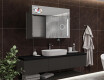 Smart LED valgustatud peegelkapp - L02 Sarah 100 x 72cm #11
