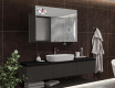 Smart LED valgustatud peegelkapp - L27 Sarah 100 x 72cm #11