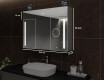 LED valgustatud peegelkapp - L02 Emily 100 x 72cm #2