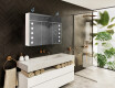 LED valgustatud peegelkapp - L06 Emily 100 x 72cm #10