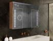 LED valgustatud peegelkapp - L55 Emily 100 x 72cm