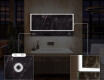 LED vannitoa kapp Lily - 2-ukseline 100 x 72,5cm #6
