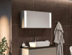 LED valgustatud peegelkapp Sofia 100 x 50cm