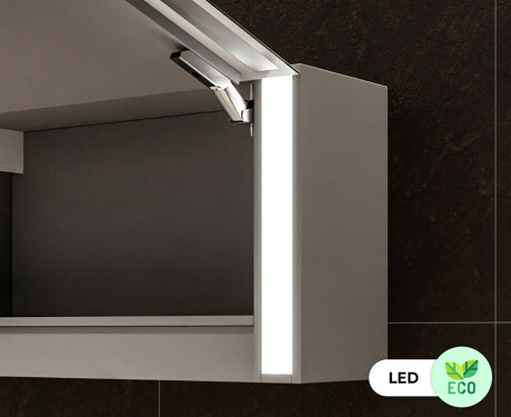 LED valgustatud peegelkapp Sofia 100 x 50cm #7