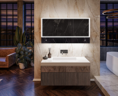 LED Vannitoakapp Lily - 3-ukseline 100 x 72,5cm #12