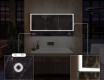 LED Vannitoakapp Lily - 3-ukseline 100 x 72,5cm #5