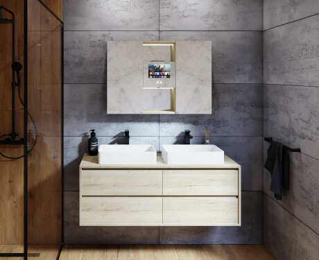 Vannitoa LED kabinet - Lisa 100 x 70cm #12