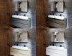 Vannitoa LED kabinet - Lisa 100 x 70cm #4