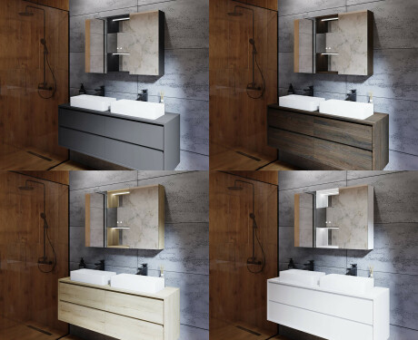 Vannitoa LED kabinet - Lisa 100 x 70cm #4