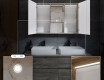 Vannitoa LED kabinet - Lisa 100 x 70cm #5