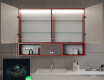 LED Vannitoakapp Emma - 2-ukseline 100 x 72cm #9