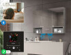 LED Vannitoakapp Emma - 3-ukseline 100 x 72cm #11
